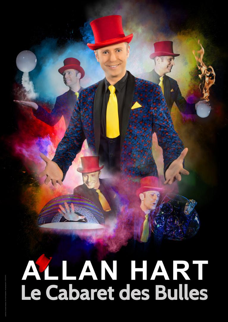 Allan Hart - Le Cabaret des Bulles - spectacle de bulles de savon